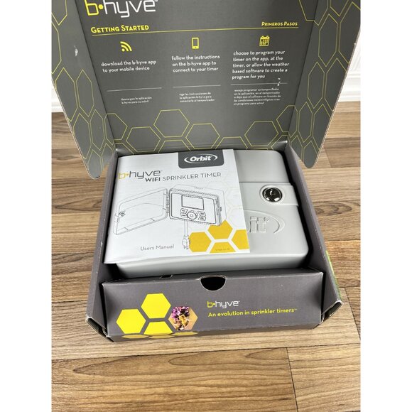 Orbit 57946 B-HYVE Indoor/outdoor 6 Station WiFi Sprinkler Controller TMR 9460OB - Picture 4 of 11